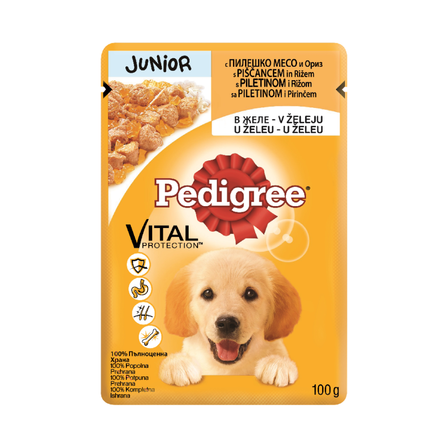 HRANA ZA PSE 100G PEDIGREE POUCH JUNIOR CHICKEN