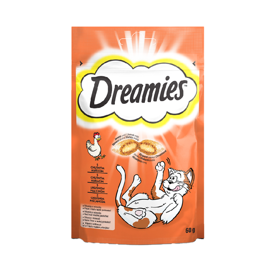 DREAMIES SA PILETINOM POSLASTICE ZA MAČKE 60G