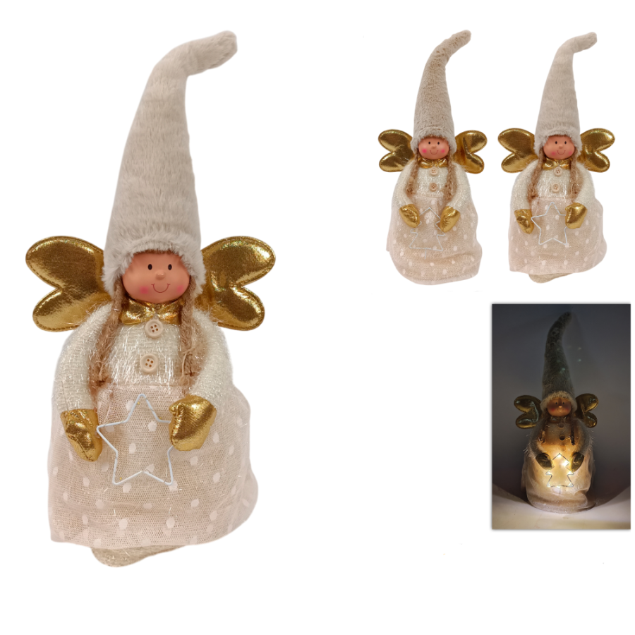 NOVOGODIŠNJA DEKORACIJA  PLIŠANA