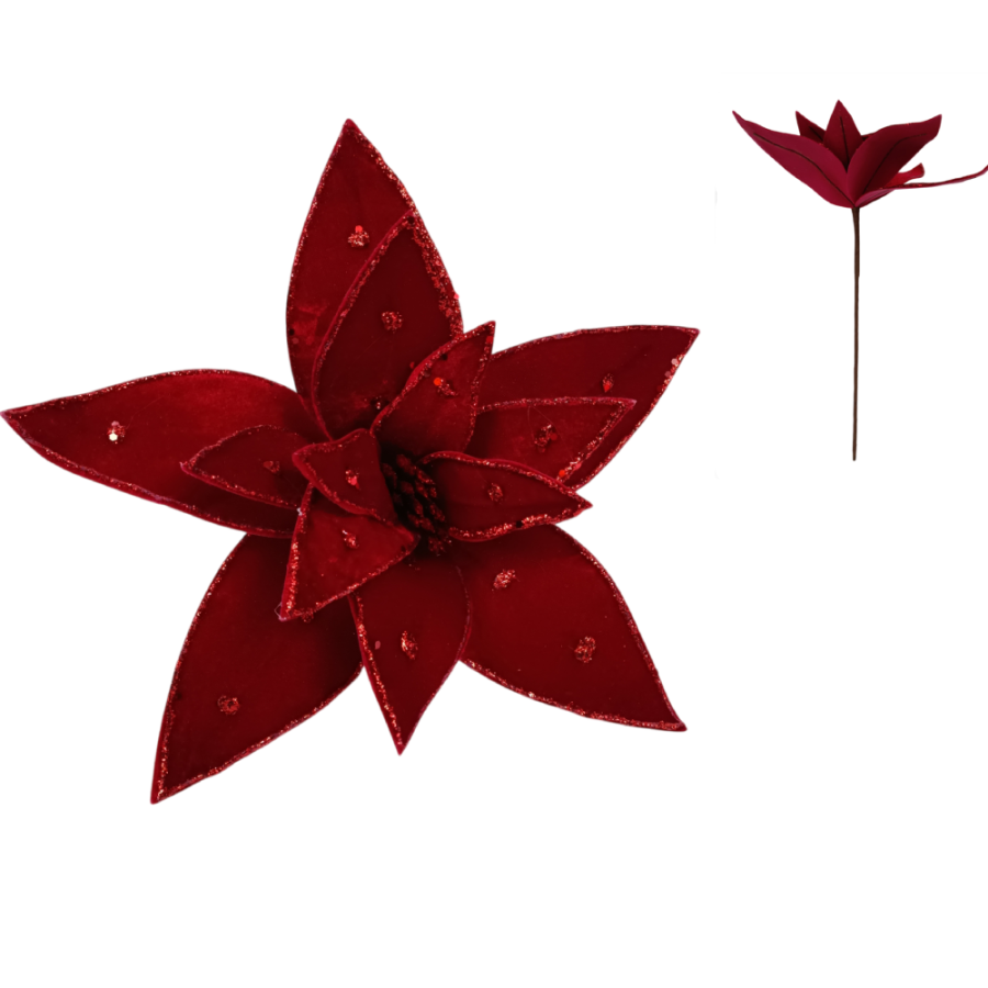 NOVOGODIŠNJA DEKORACIJA  CVIJET