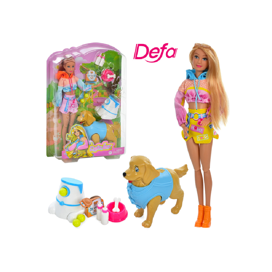 IGRAČKA LUTKA SA DODACIMA DOG TRAINING