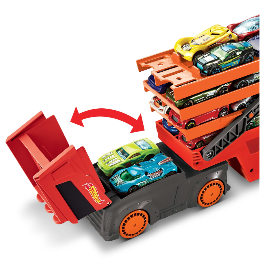 HOT WHEELS KAMION MEGA TRANSPORTER
