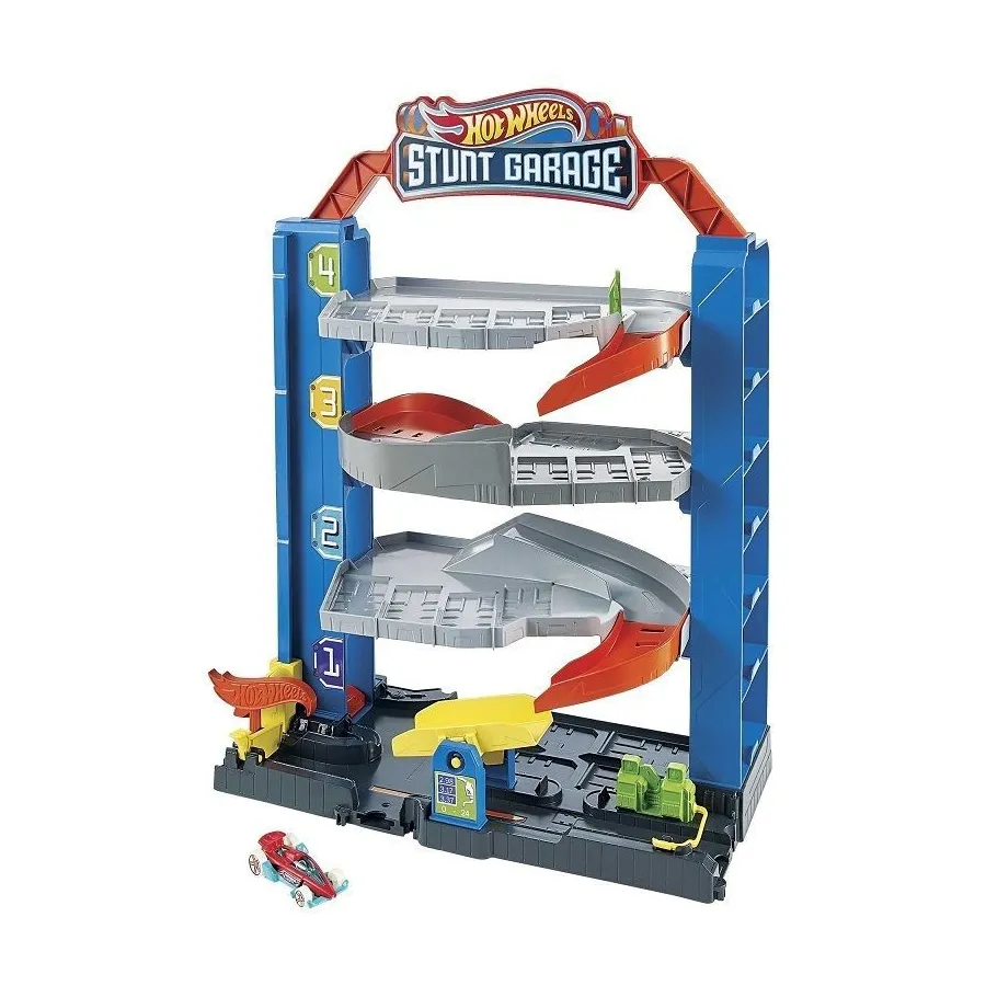 HOT WHEELS GARAŽA SA AUTIĆEM STUNT GARAGE