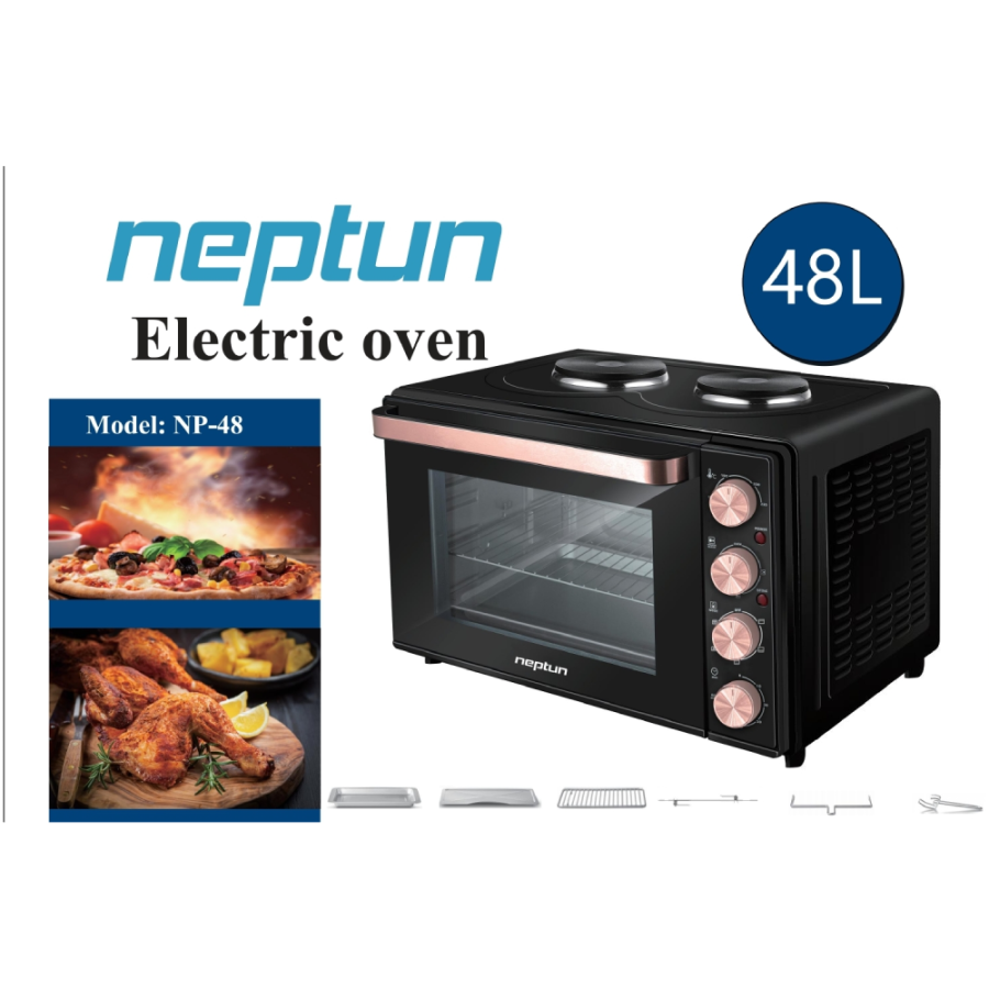 NEPTUN PEĆNICA MINI 2000W SA 2 RINGLE NP-48