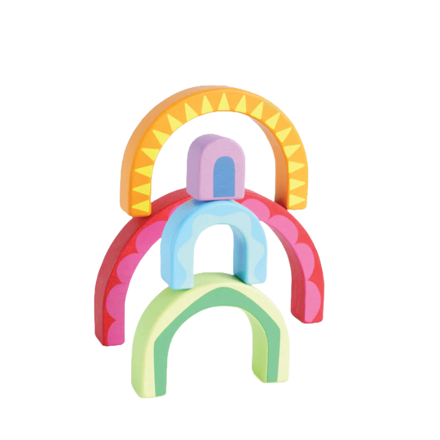 IGR.BLOKOVI ZA SLAGANJE RAINBOW TUNNEL WOOD