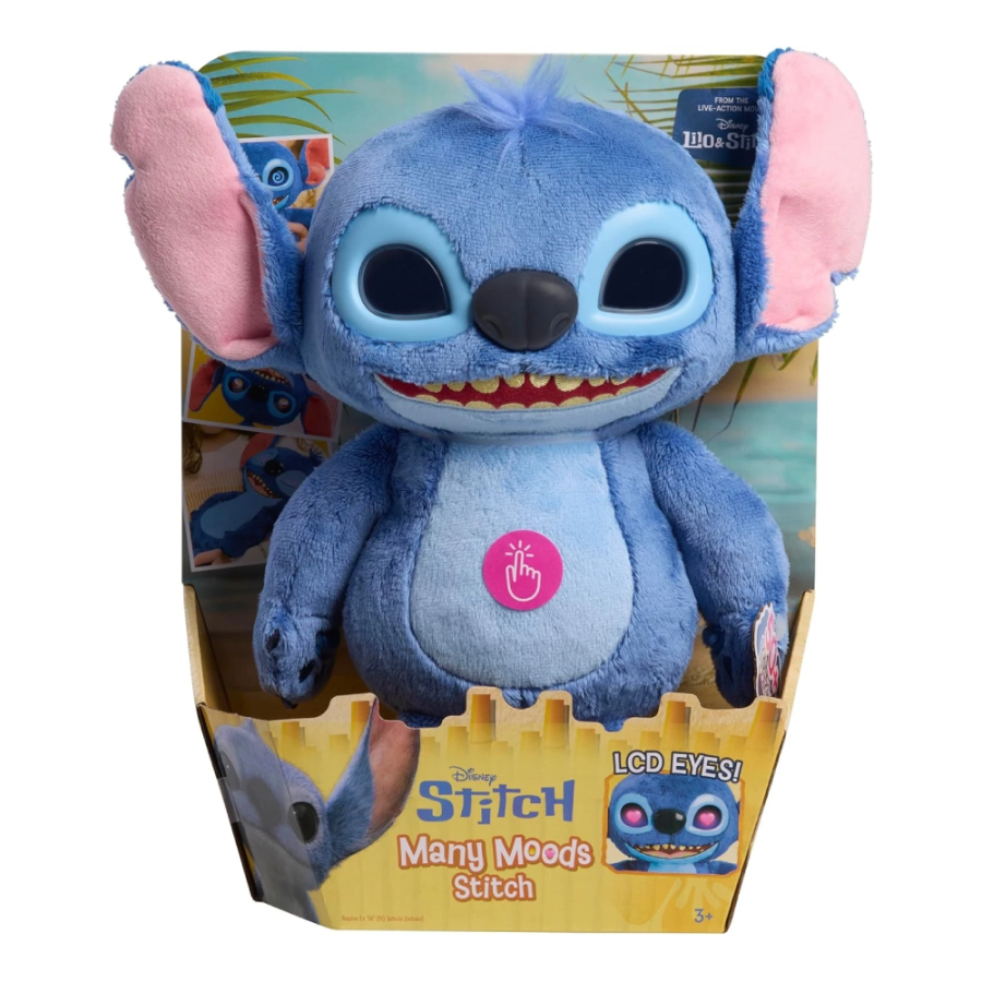 STITCH BATT IGRAČKA PLIŠANA ANIMAL EMOTIONAL EYES
