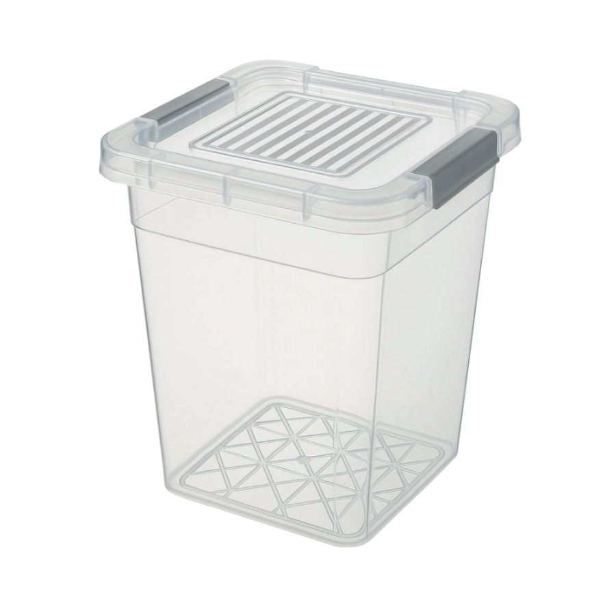 ZDJELA SA POKLOPCEM 5L DUB. BOX 25X22 PP