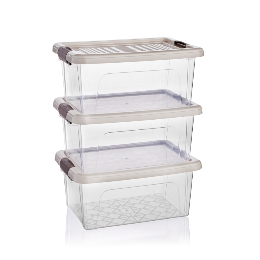 ZDJELA SA POKLOPCEM 3/1 3L TRIX BOX 26X18X17 PP