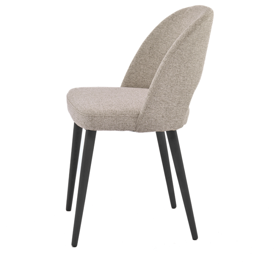 TRPEZARIJSKA STOLICA CAPRI 53X84X54,5CM BEŽ/CRNA