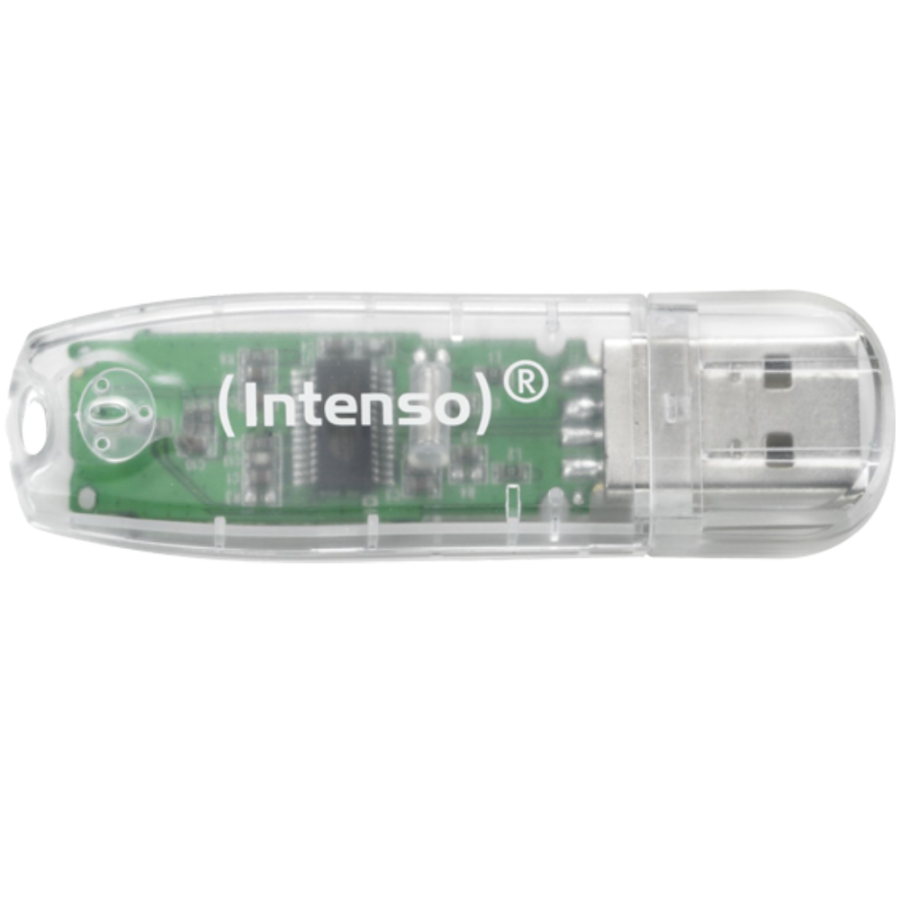 USB STICK 32GB 2.0 INTENSO RAINBOW LIN