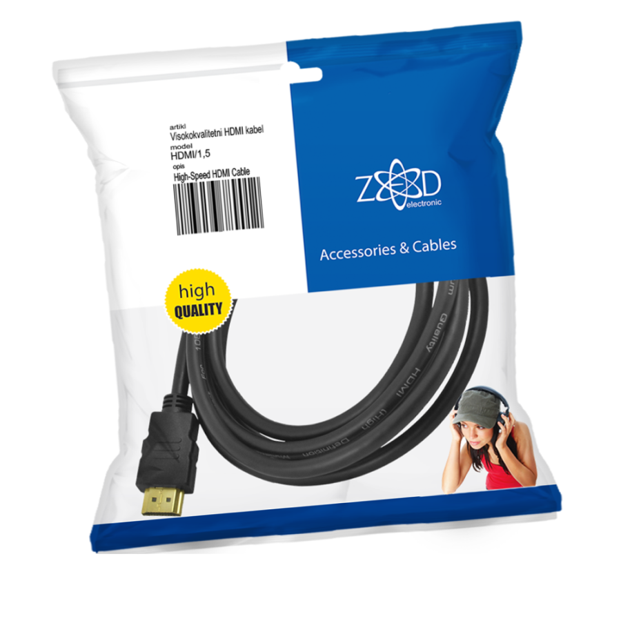 KABAL HDM 1,5M 1.4V ZED