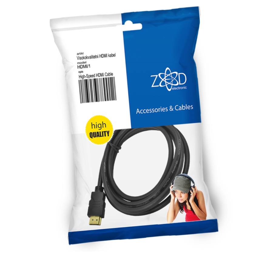KABAL HDM 1M 1.4V ZED HDMI/1