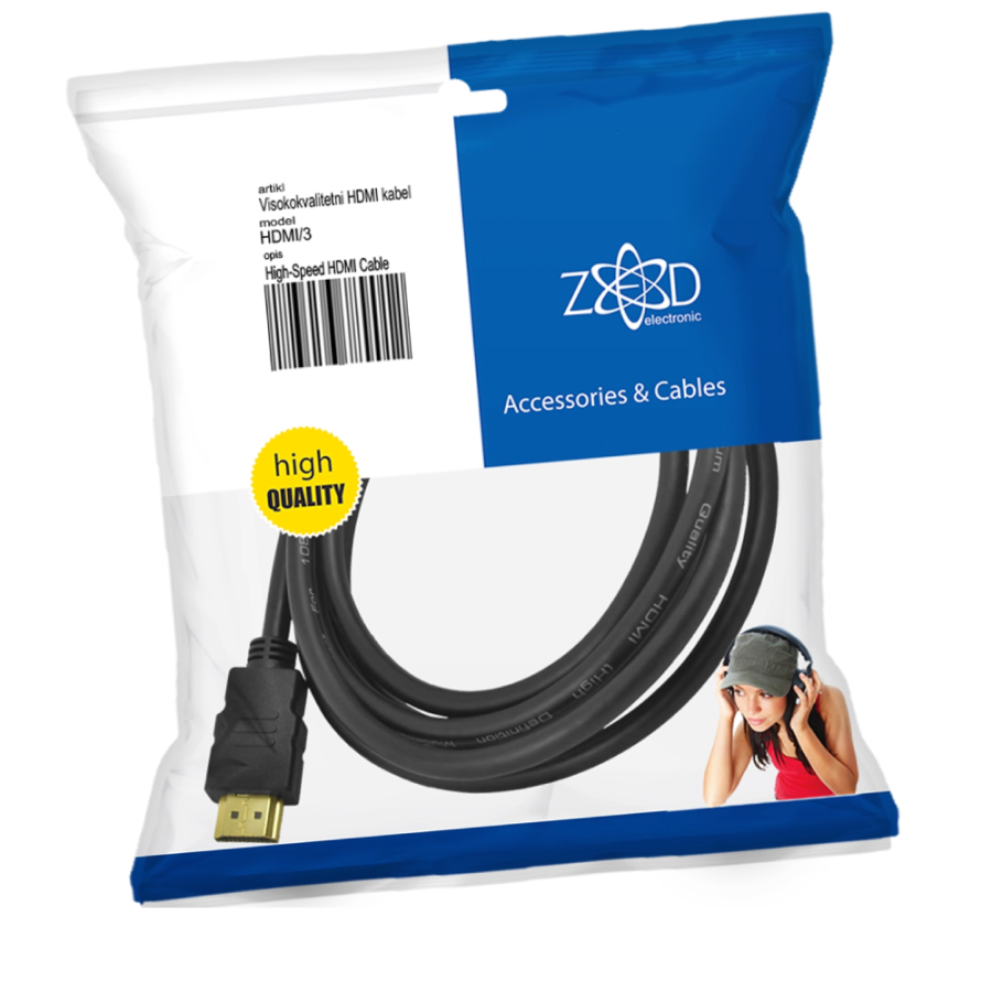 KABAL HDMI 3M ZED
