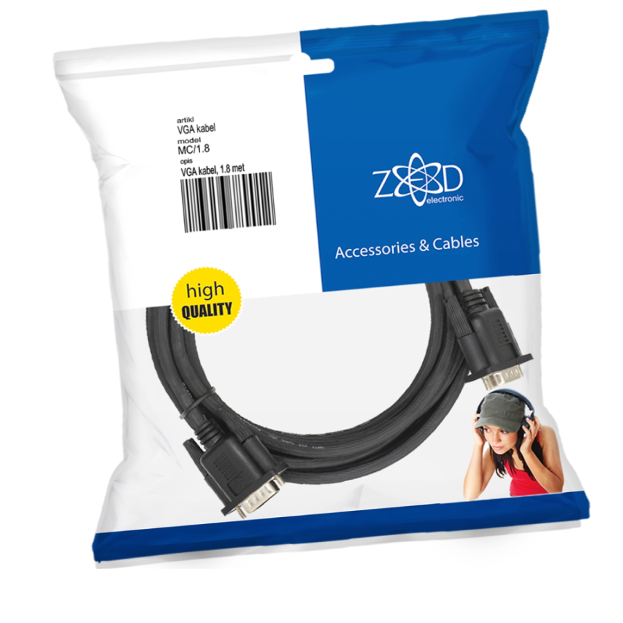 KABAL ZA MONITOR 1.8M ZED MC/1.8-VGA