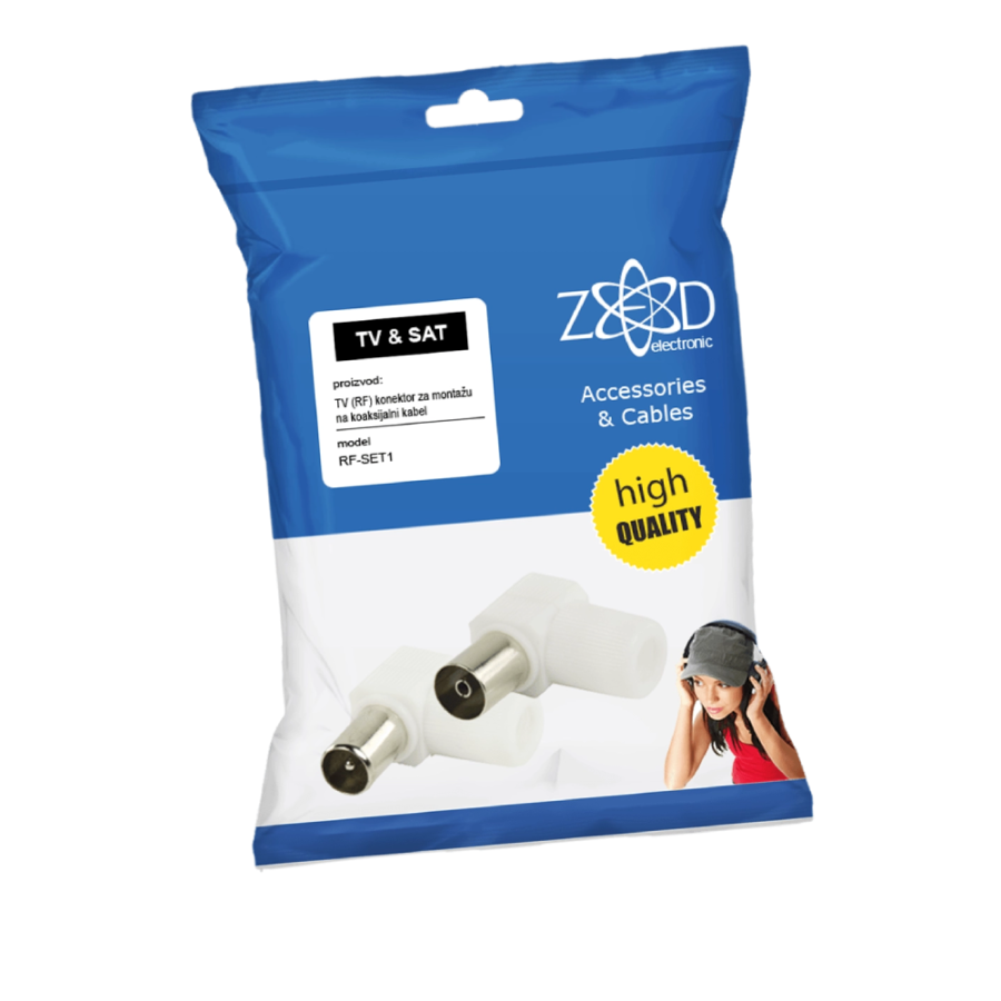 KONEKTOR RF I UTIČNICA RF-SET1ZED/6068