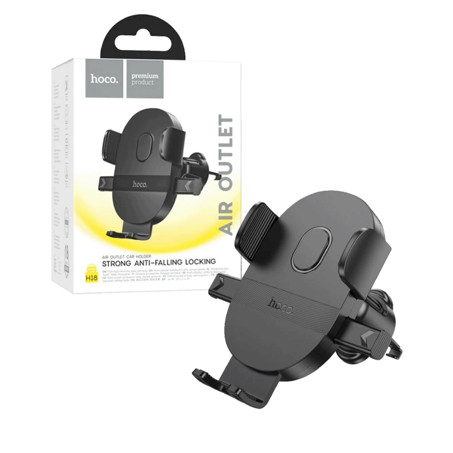 DRŽAČ ZA MOBITEL U AUTU HOCO H18 MIGHTY VENT.