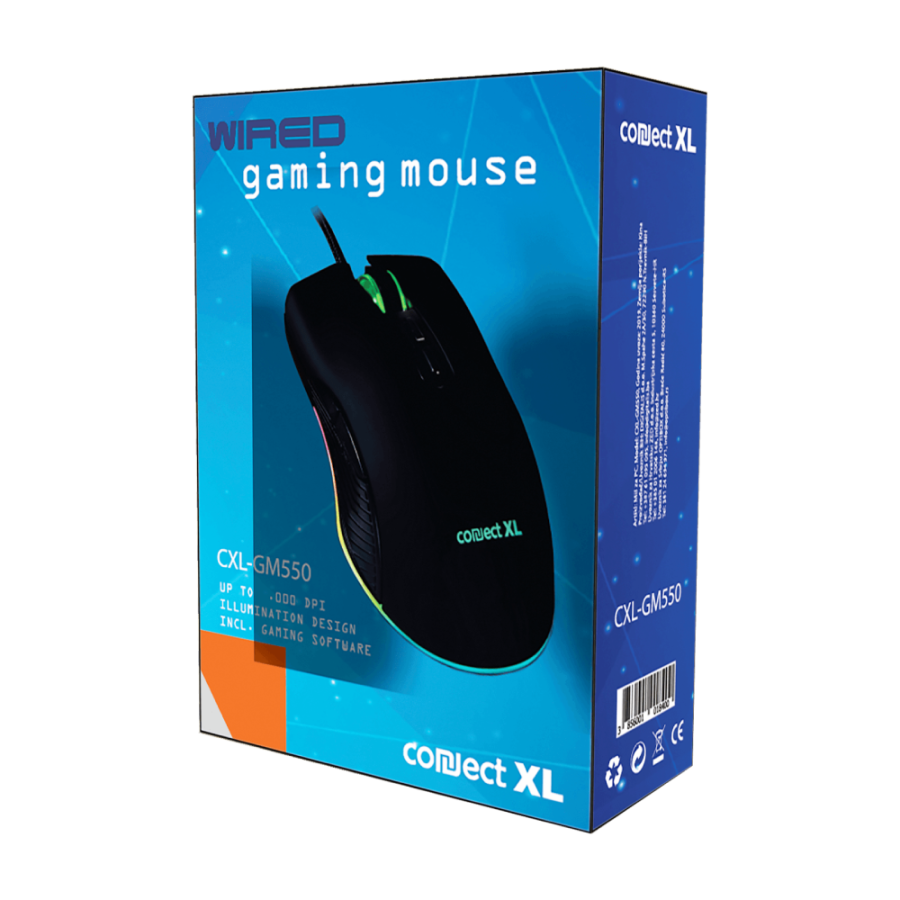 MIŠ OPTIČKI USB CONNECT XL RGB CXL-GM550