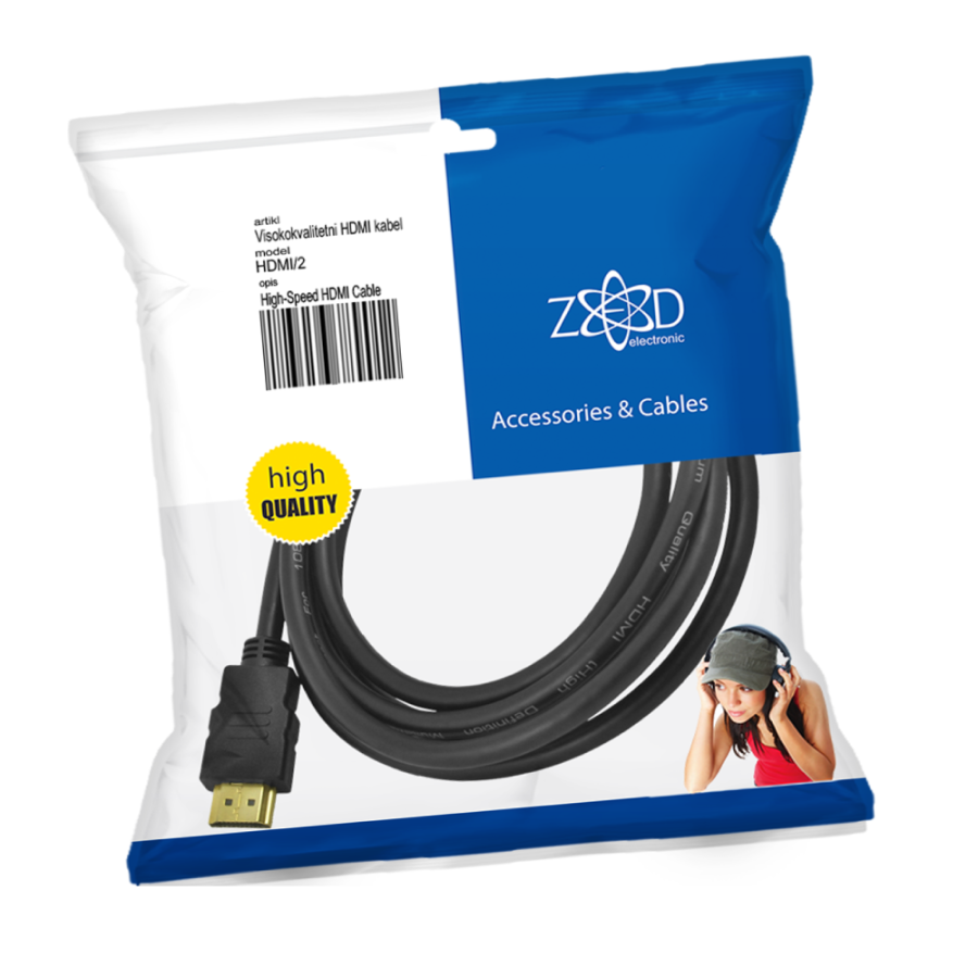 KABAL HDMI 2M ZED HDMI/2