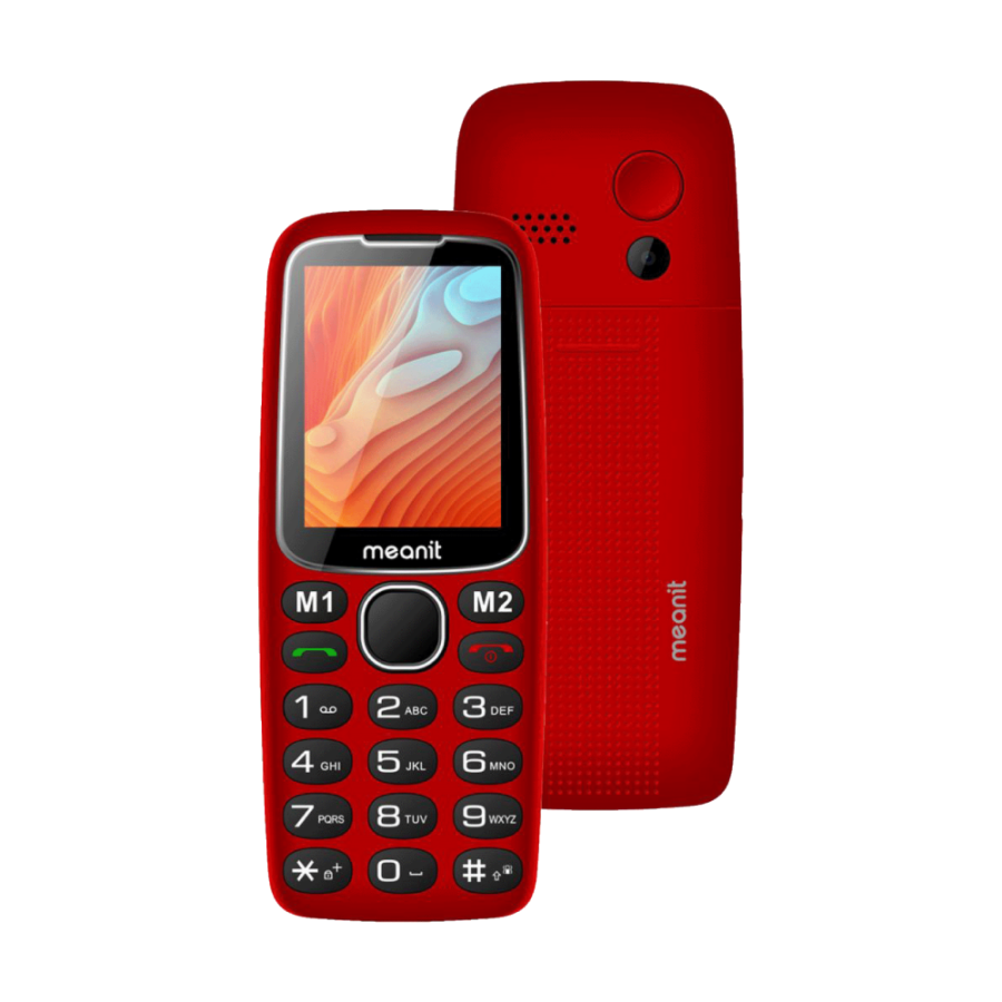 MOBITEL SENIOR 10 PLUS 2,4" CRVENI