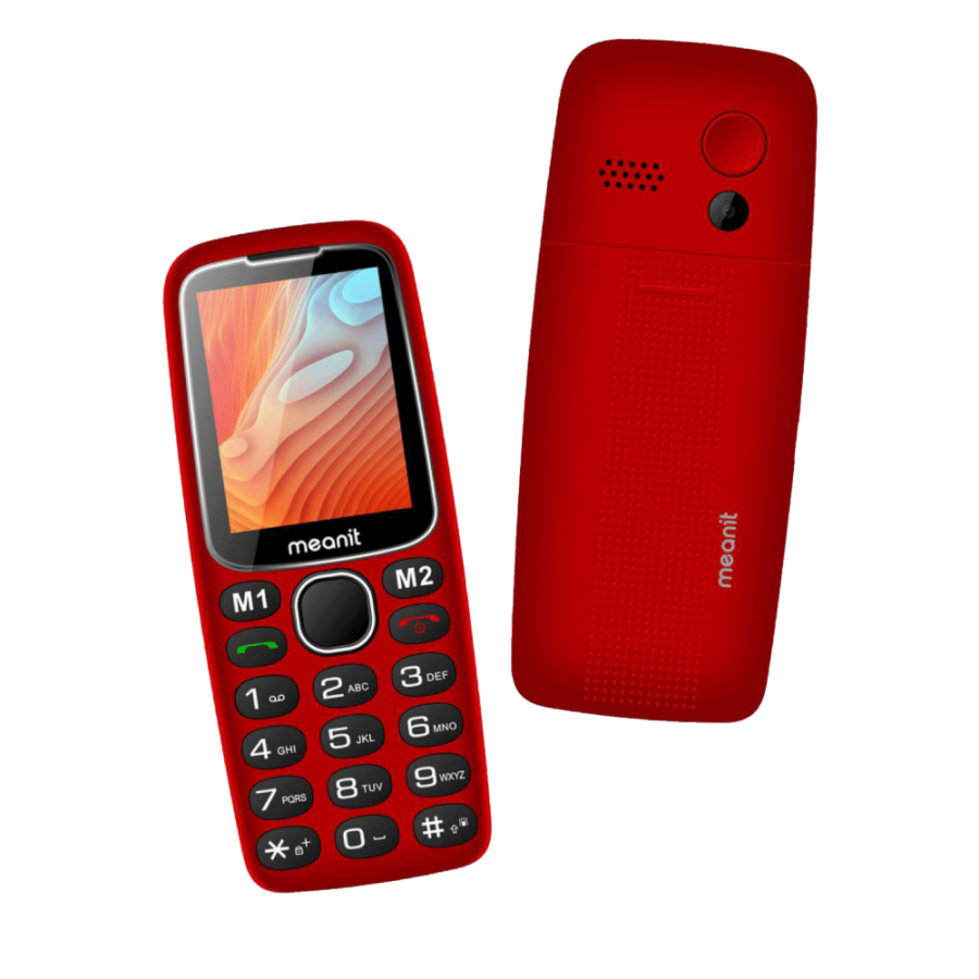 MOBITEL SENIOR 10 PLUS 2,4" CRVENI