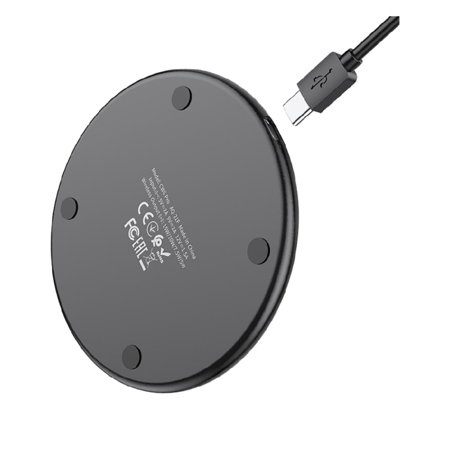 HOCO PUNJAČ ZA MOBITEL BEŽIČNI CW6 UNIVERZALNI