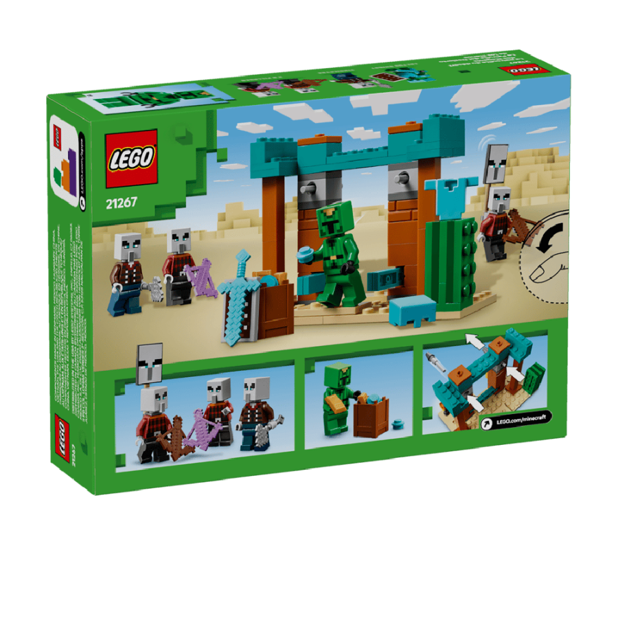 LEGO KOCKE  ILLAGERI U PUSTINJSKOJ PATROLI MINECRAFT 21267