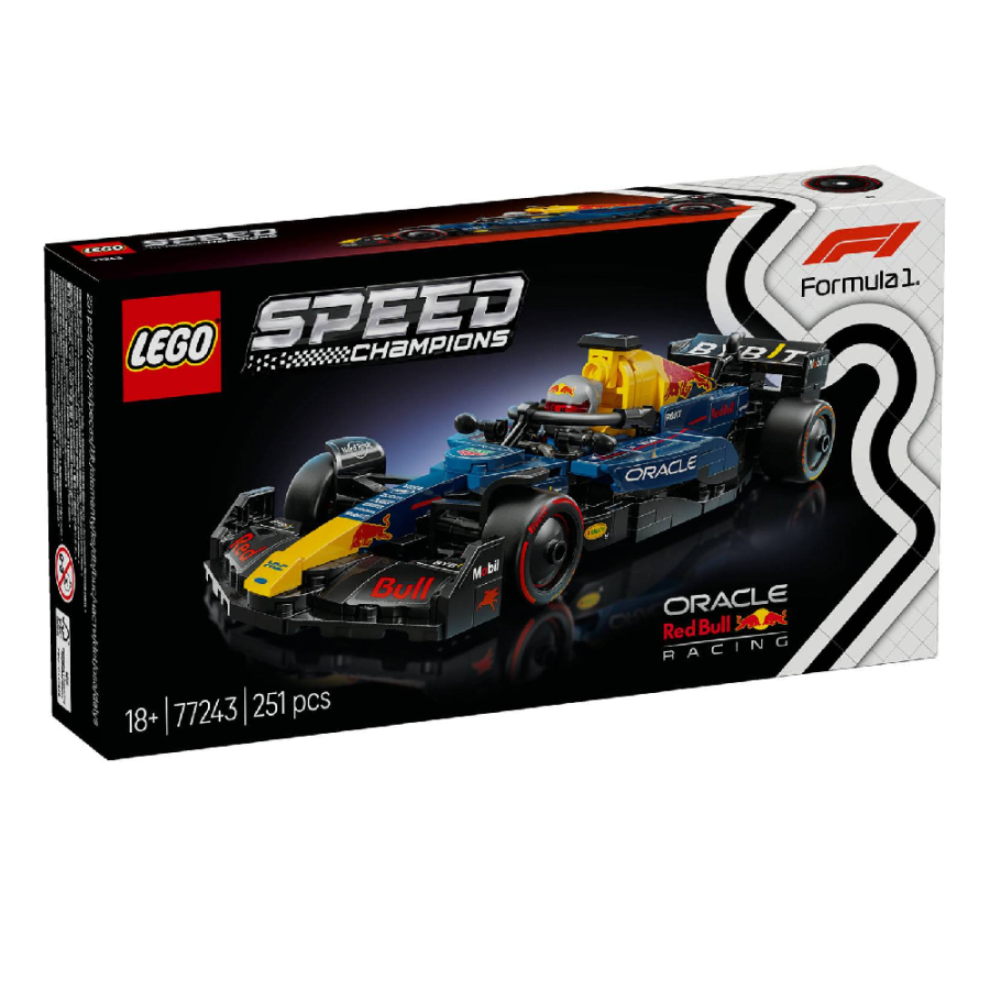 KOCKE LEGO  KOCKE ORACLE RED BULL RACING RB20 F1 TRKAĆI AUTO SPEED CHAMPIONS 77243