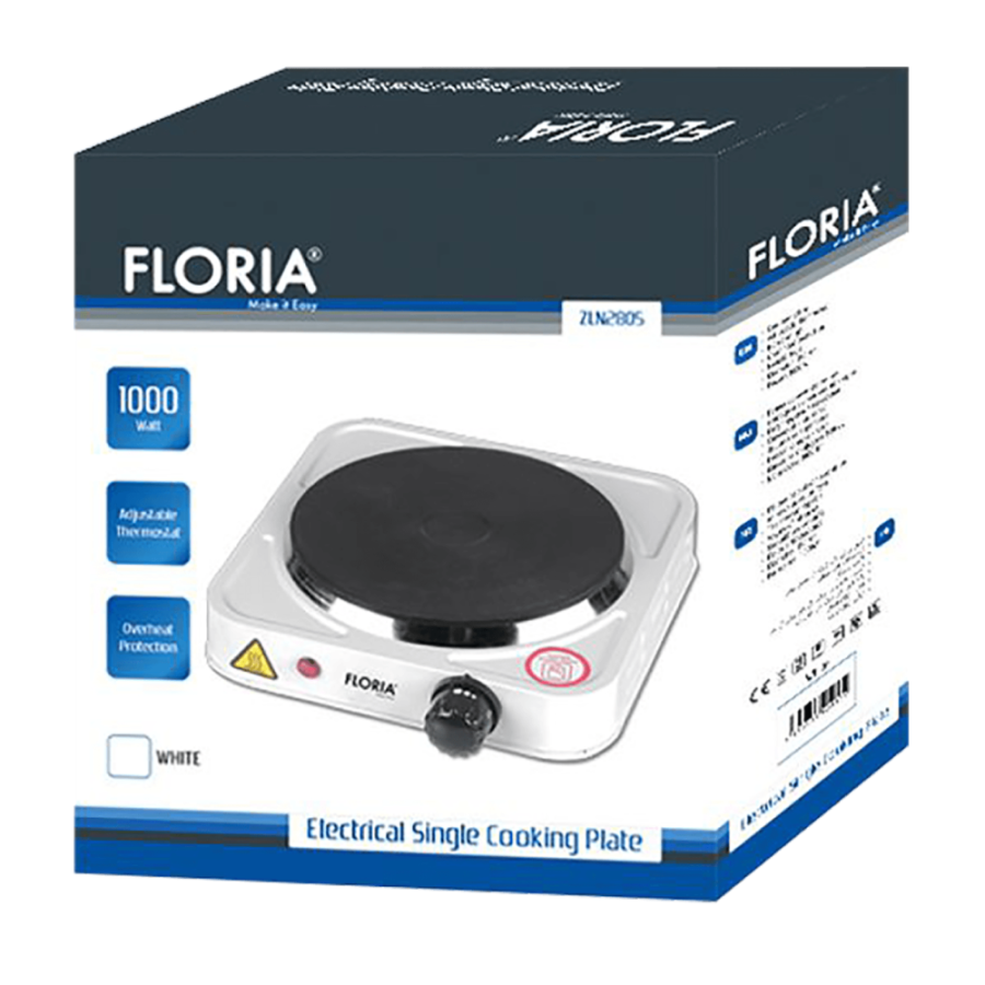 REŠO S JEDNOM RINGLOM 1000W ZILAN ZLN2805