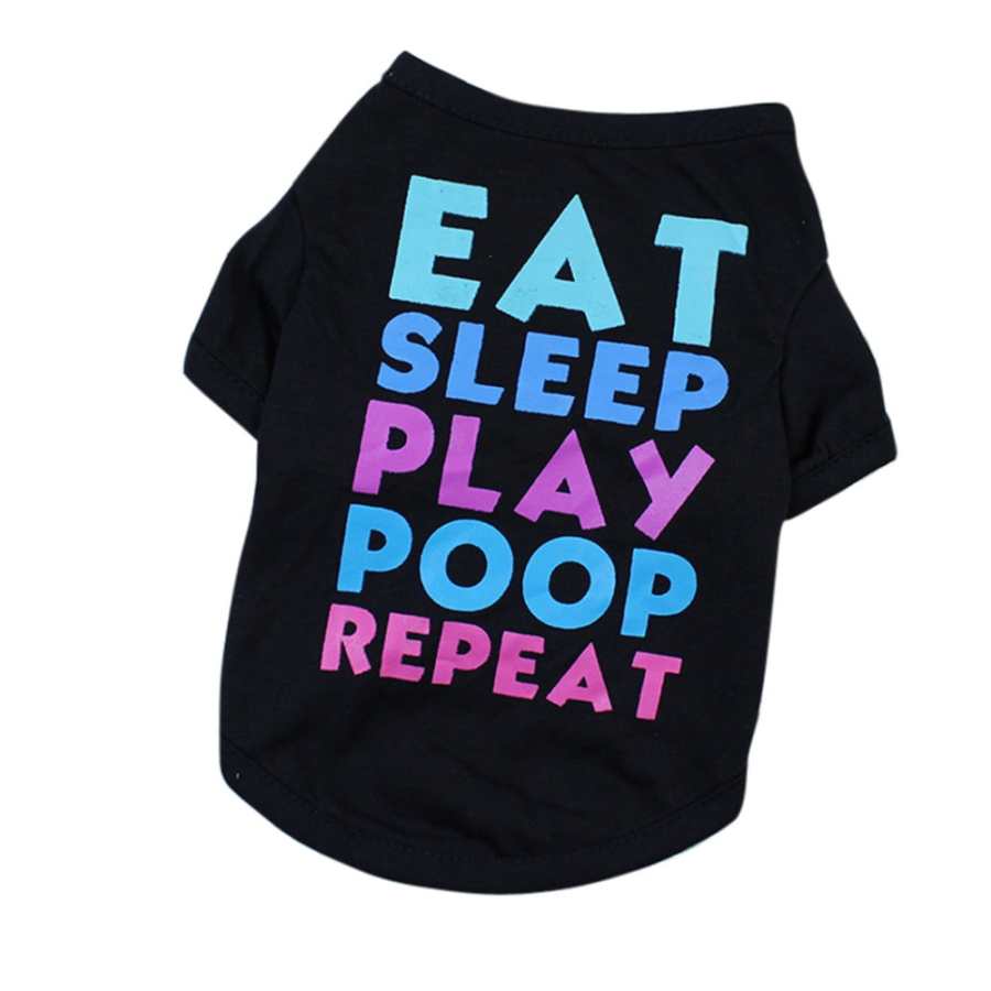 MAJICA ZA KUĆNE LJUBIMCE NATPIS XS-XL