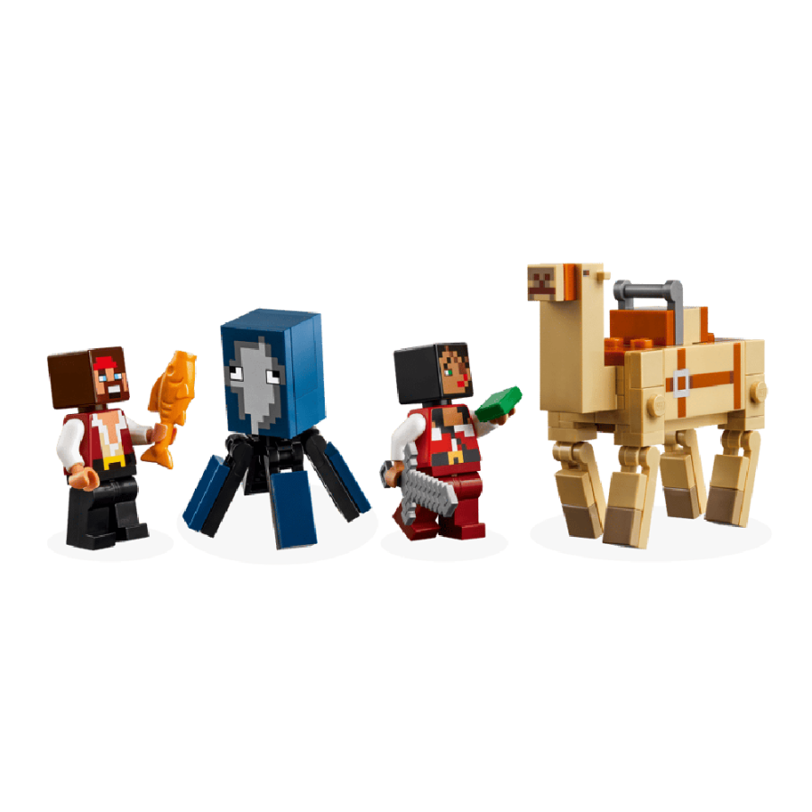 LEGO KOCKE  PUTOVANJE NA GUSARSKOM BRODU MINECRAFT 21259