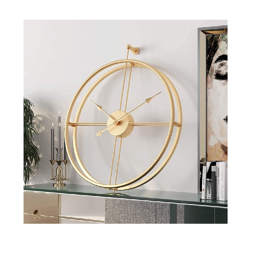 ZIDNI SAT  FI59CM MET. ZLATNI