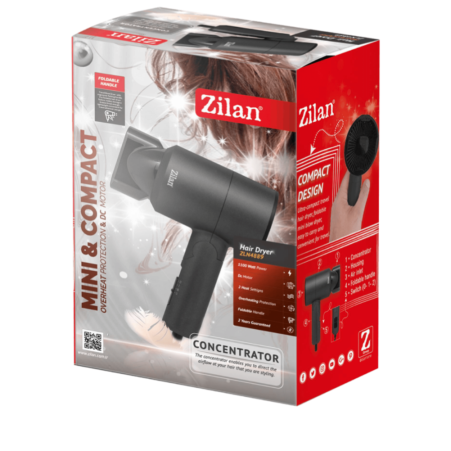 FEN ZA KOSU 1100W ZILAN ZLN4889