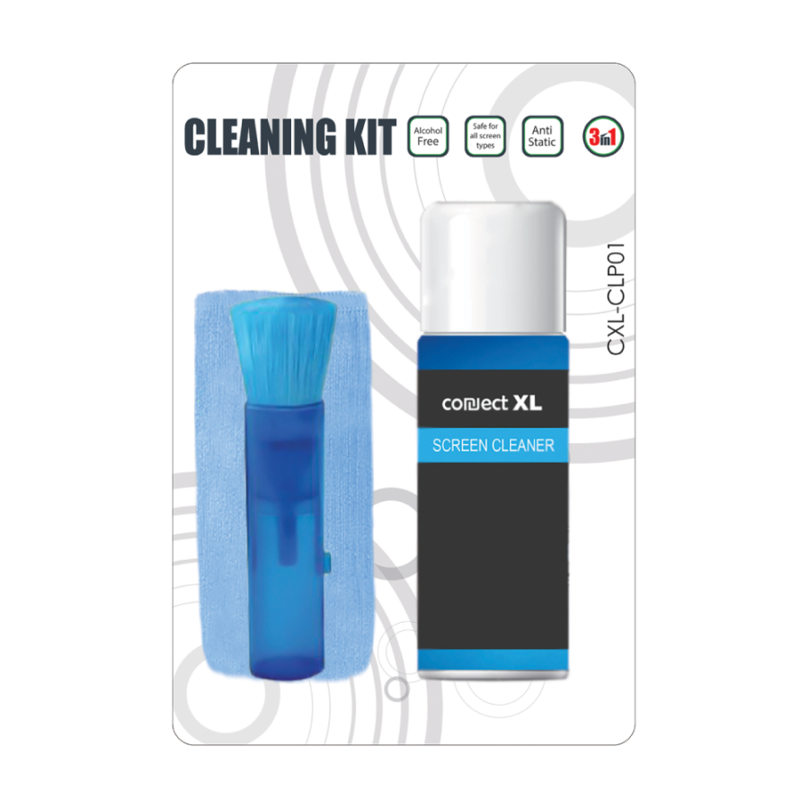 SET ZA ČIŠĆENJE EKRANA 3/1 CONNECT XL CXL-CLP01