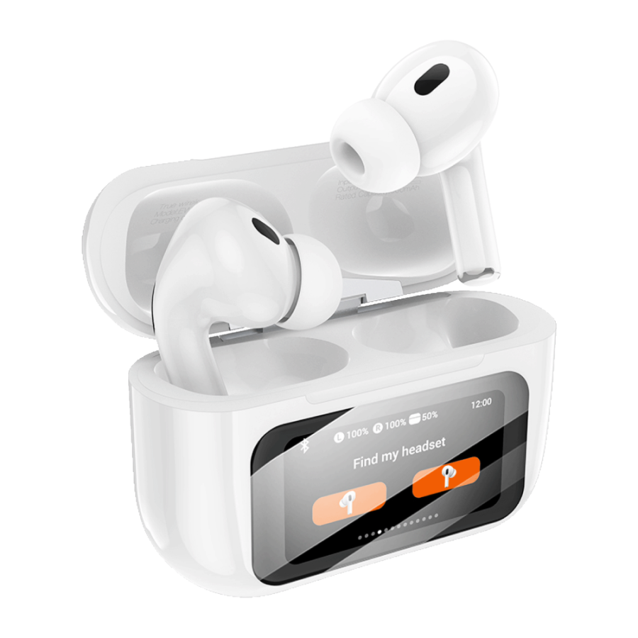 HOCO SLUŠALICE BLUETOOTH TWS EW72 SA EKRANOM