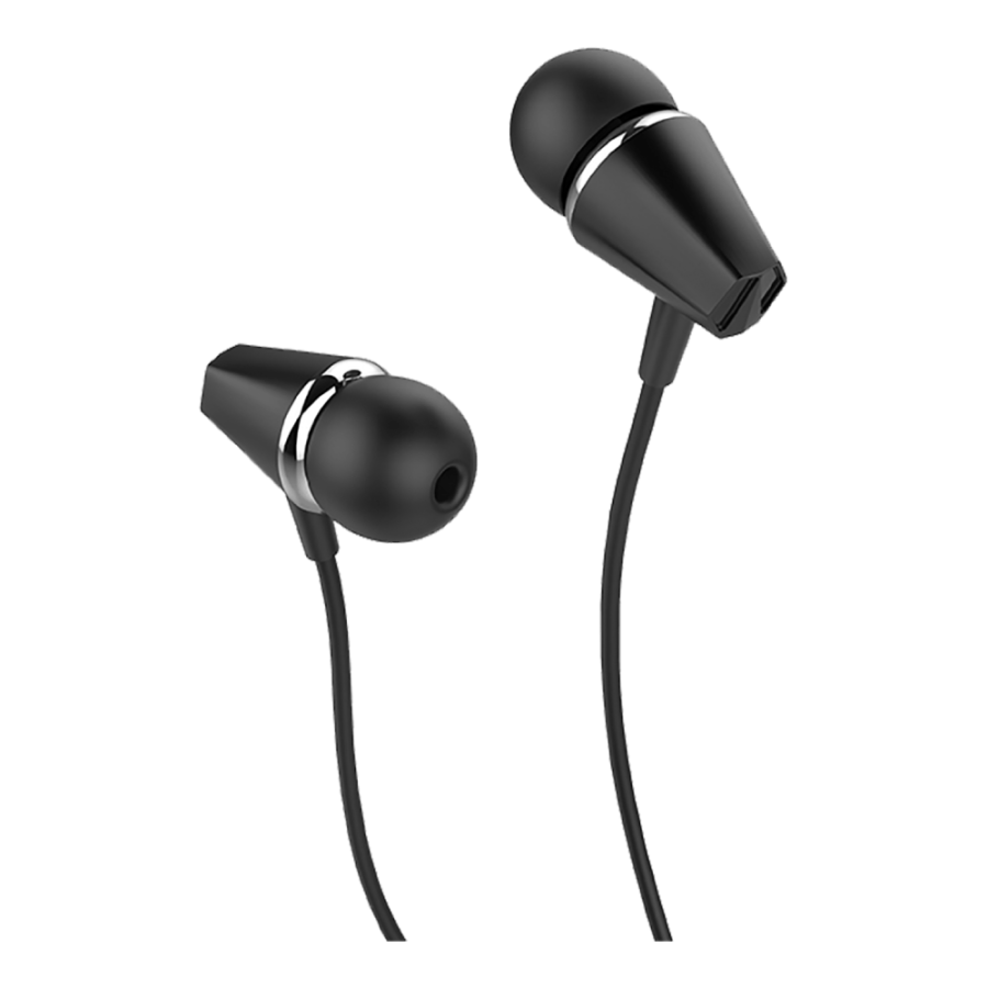 HOCO SLUŠALICE MINI SA MIKROFONOM CRNE