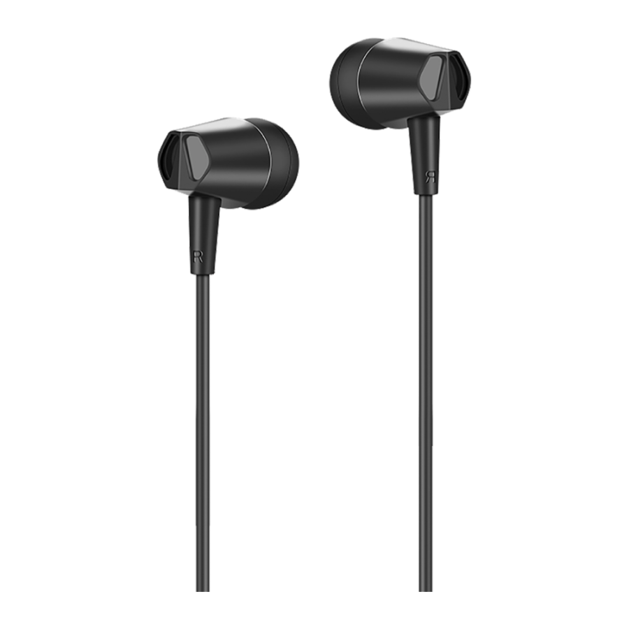 HOCO SLUŠALICE MINI SA MIKROFONOM CRNE