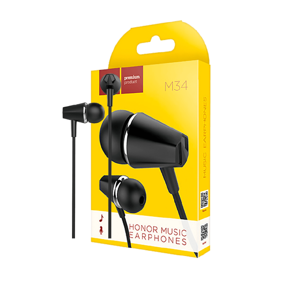 HOCO SLUŠALICE MINI SA MIKROFONOM CRNE