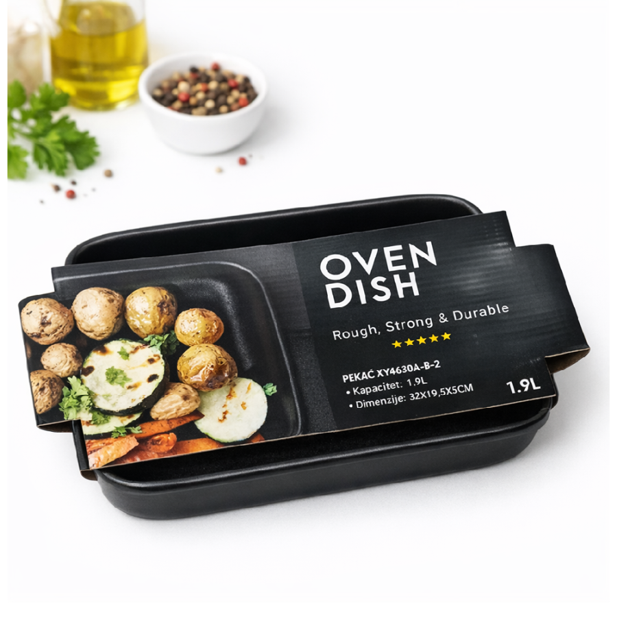 PEKAČ 32X19,5X5CM 1,9L