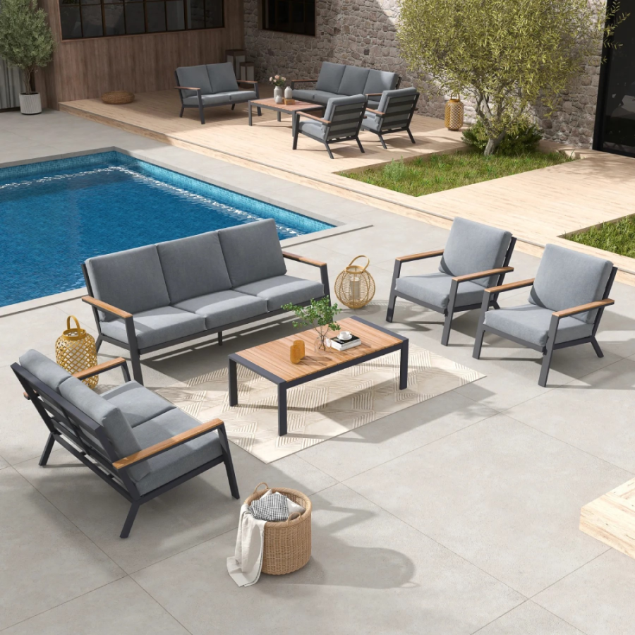 GARNITURA ZA VRT TDFFS ANTRACIT ALU DUBAI TX7737/164127