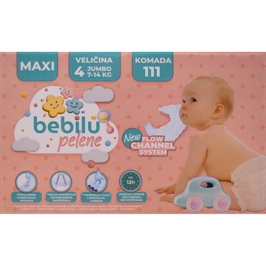 BEBILU PELENE 111 KOMADA 4 MAXI, 7-14kg