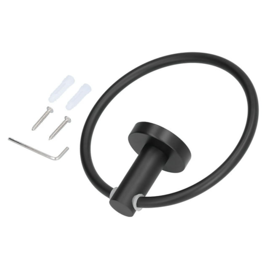 DRŽAČ PEŠKIRA FI15CM BLACK