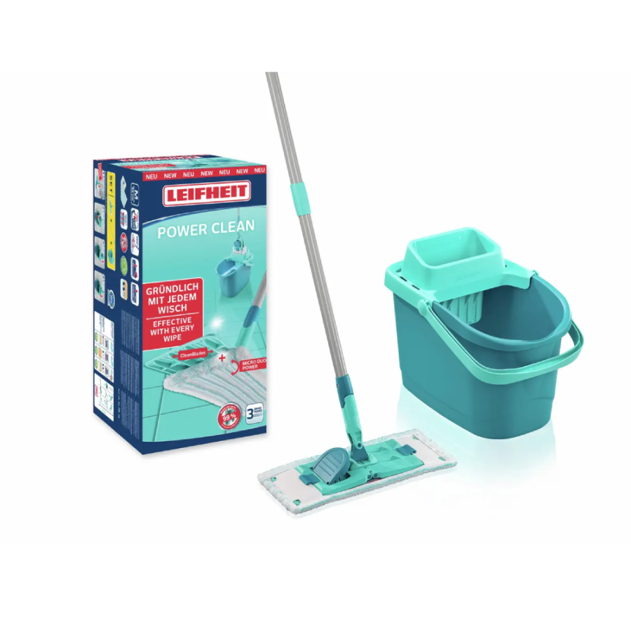 MOP BRISAČ PODA SA KANTOM LEIFHEIT POWER CLEAN