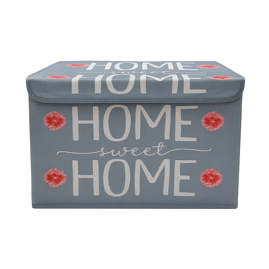 KUTIJA ZA ODLAGANJE 38X25X25CM GREY HOME/BLOOM