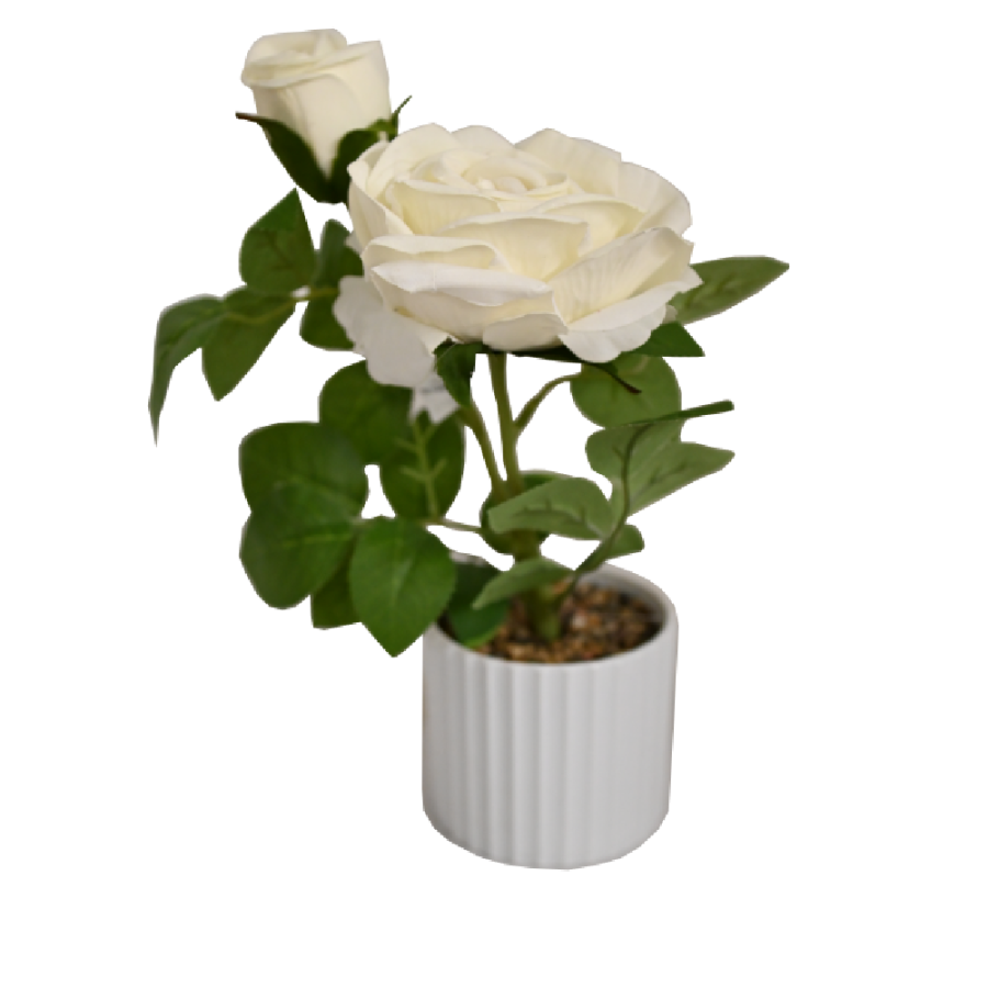 UMJETNO CVIJEĆE  U SAKSIJI 29X10CM