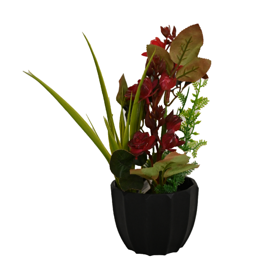 UMJETNO CVIJEĆE  U SAKSIJI 25X10CM