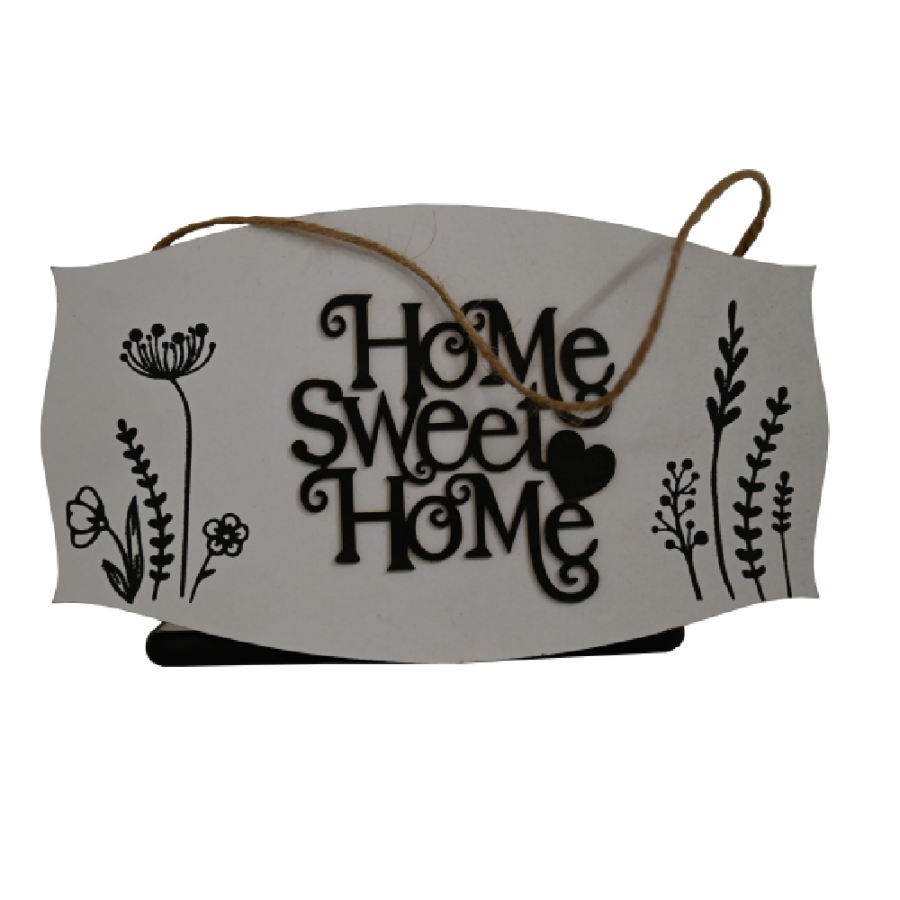 DEKORACIJA VISEĆA DRVENA  20X23CM