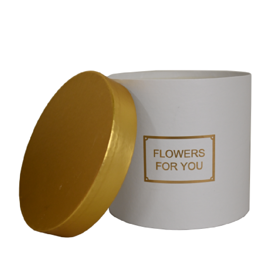 KUTIJA ZA CVIJEĆE SA POKLOPCEM  FI18X17CM