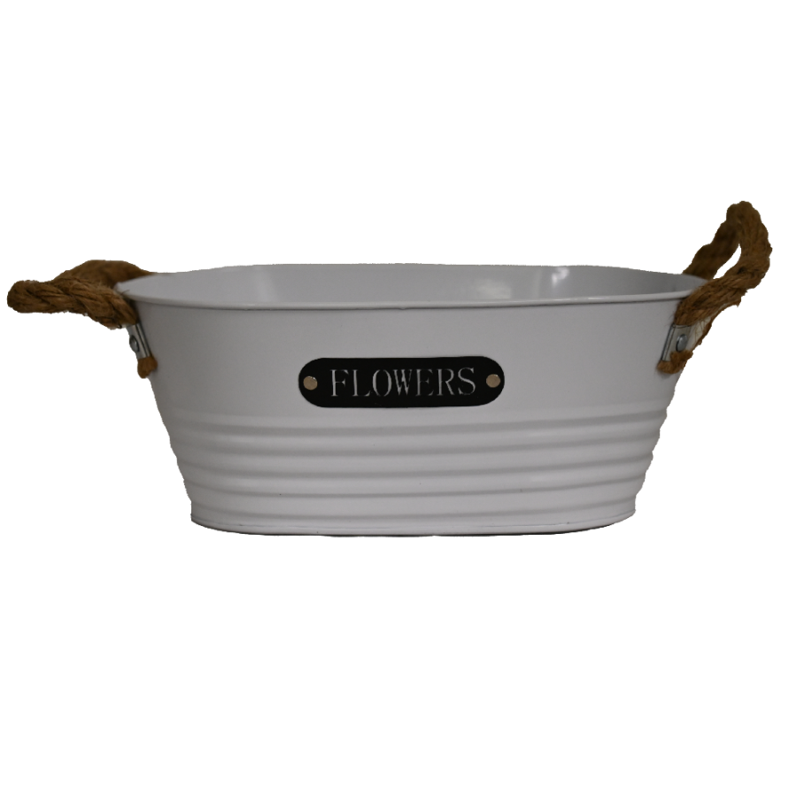 METALNA ŽARDINJERA  26X16X10CM