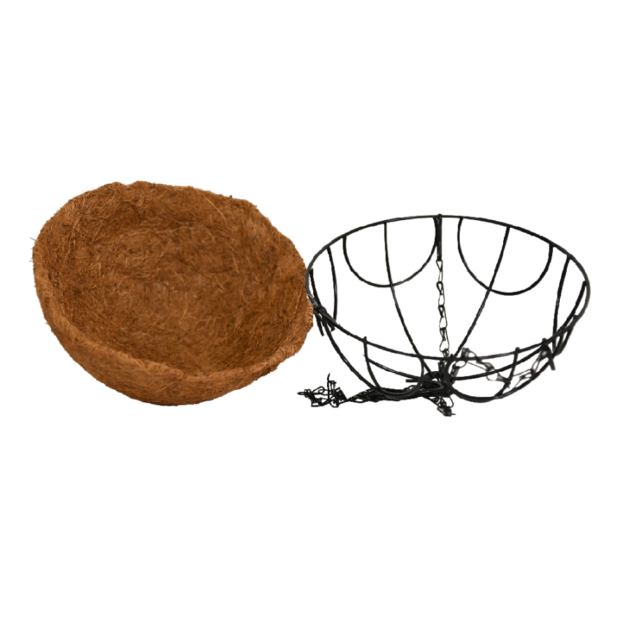 SAKSIJA VISEĆA FI20CM METAL/JUTA  POLUKRUG M 10-1 0202-1