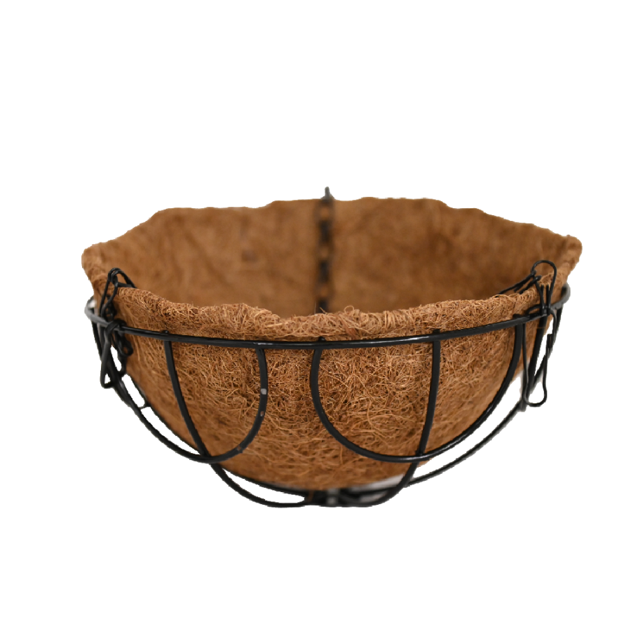 SAKSIJA VISEĆA FI20CM METAL/JUTA  POLUKRUG M 10-1 0202-1